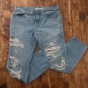 Pistola Mid Rise Straight Leg Jeans
